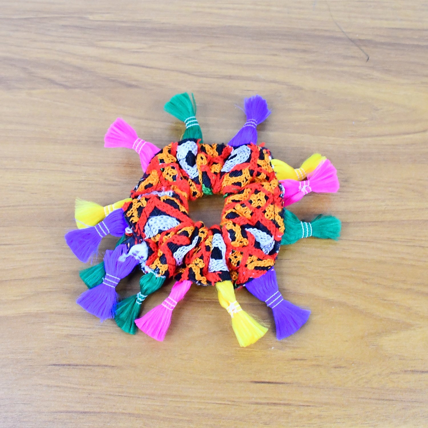 Traditional Multicolor Navratri Hair Bun (1 Pc) Traditional Multicolor Navratri Hair Bun (1 Pc)